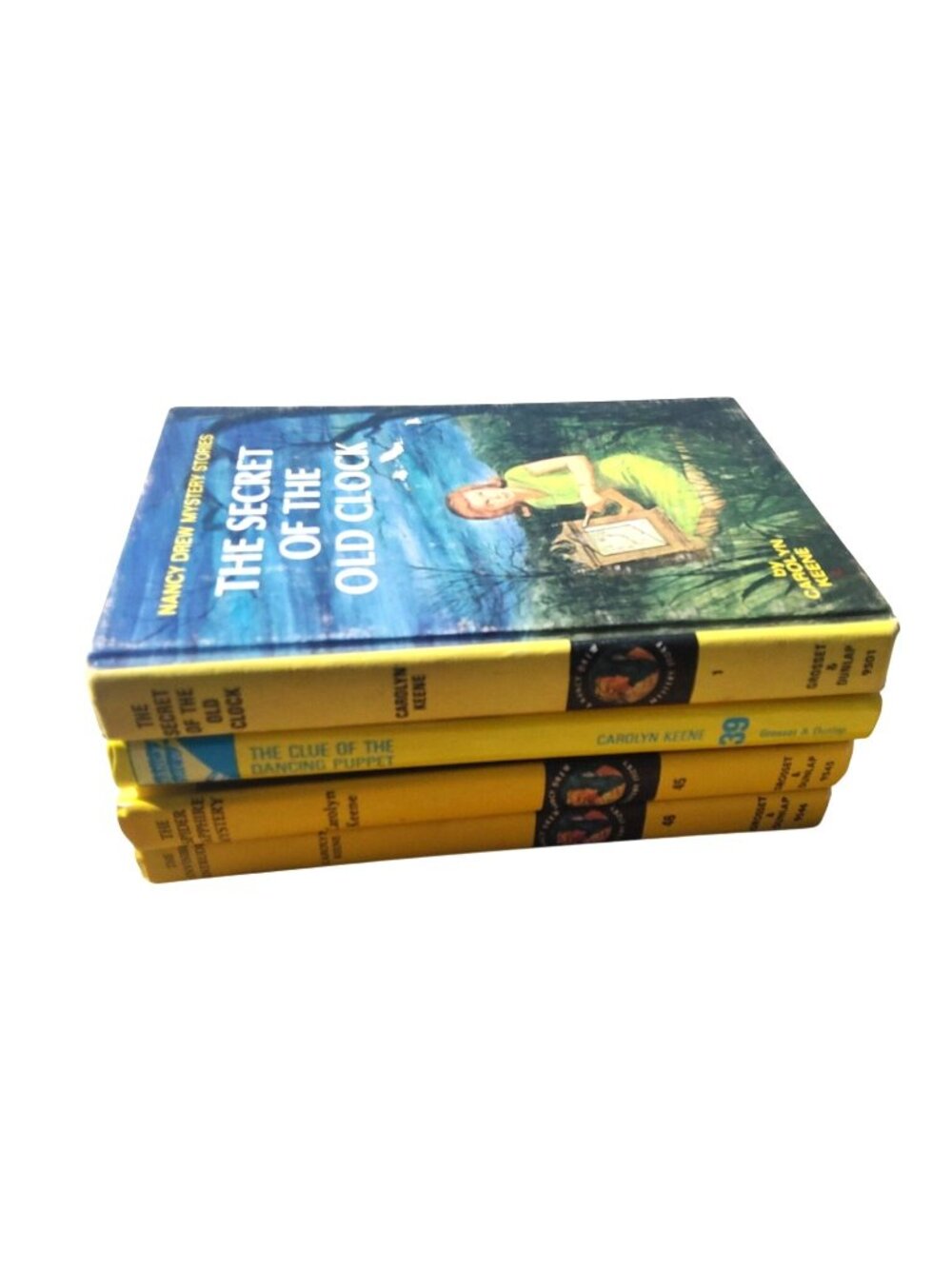 Nancy Drew Mystery Stories Book Set Of 4 By Carolyn Keene Hardcover Editions - Picture 3 of 5